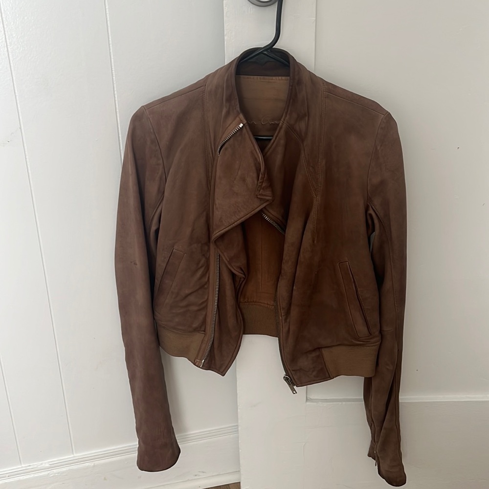 Rick Owens Leather Jacket
